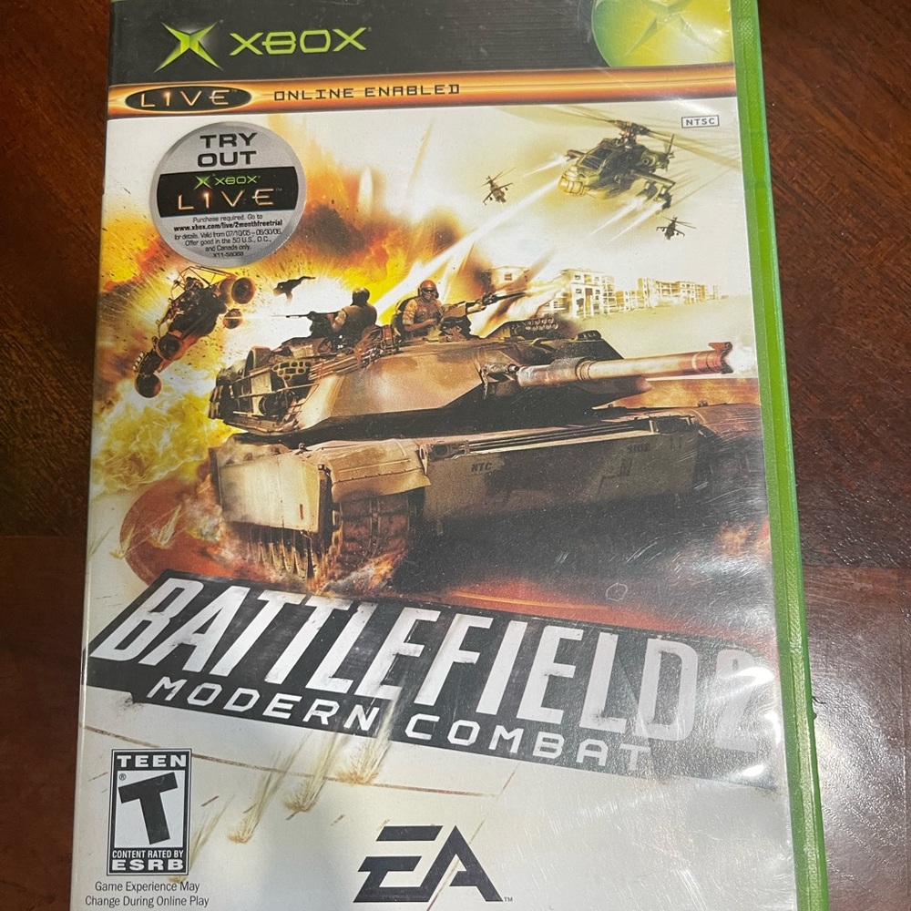 Xbox‎ battlefield 2 Modern Combat Video Game